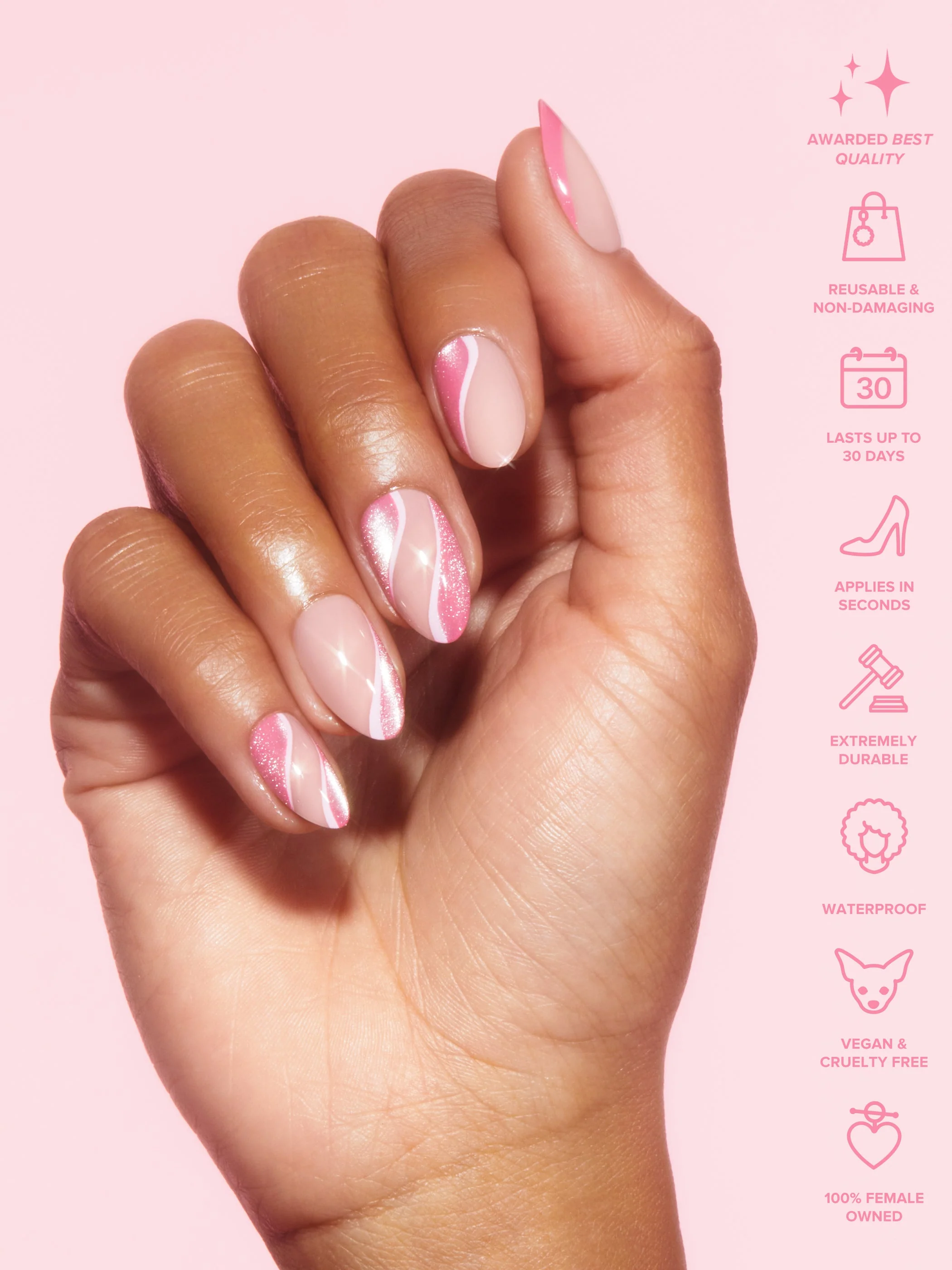 LEGALLY BLONDE X STATIC NAILS SHE’S BRILLIANT - Image 5