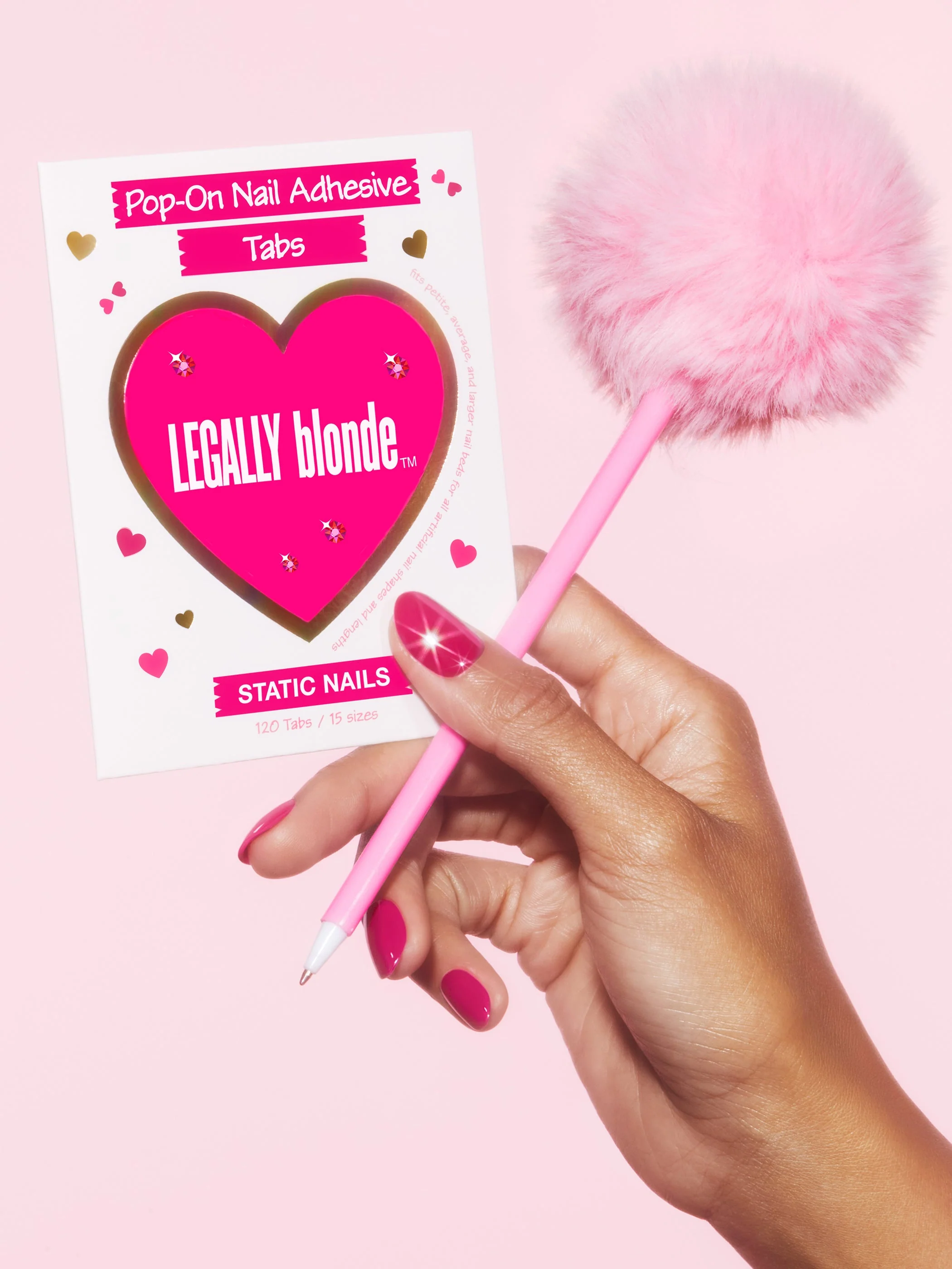 LEGALLY BLONDE X STATIC NAILS POP-ON NAIL ADHESIVE TABS - Image 3