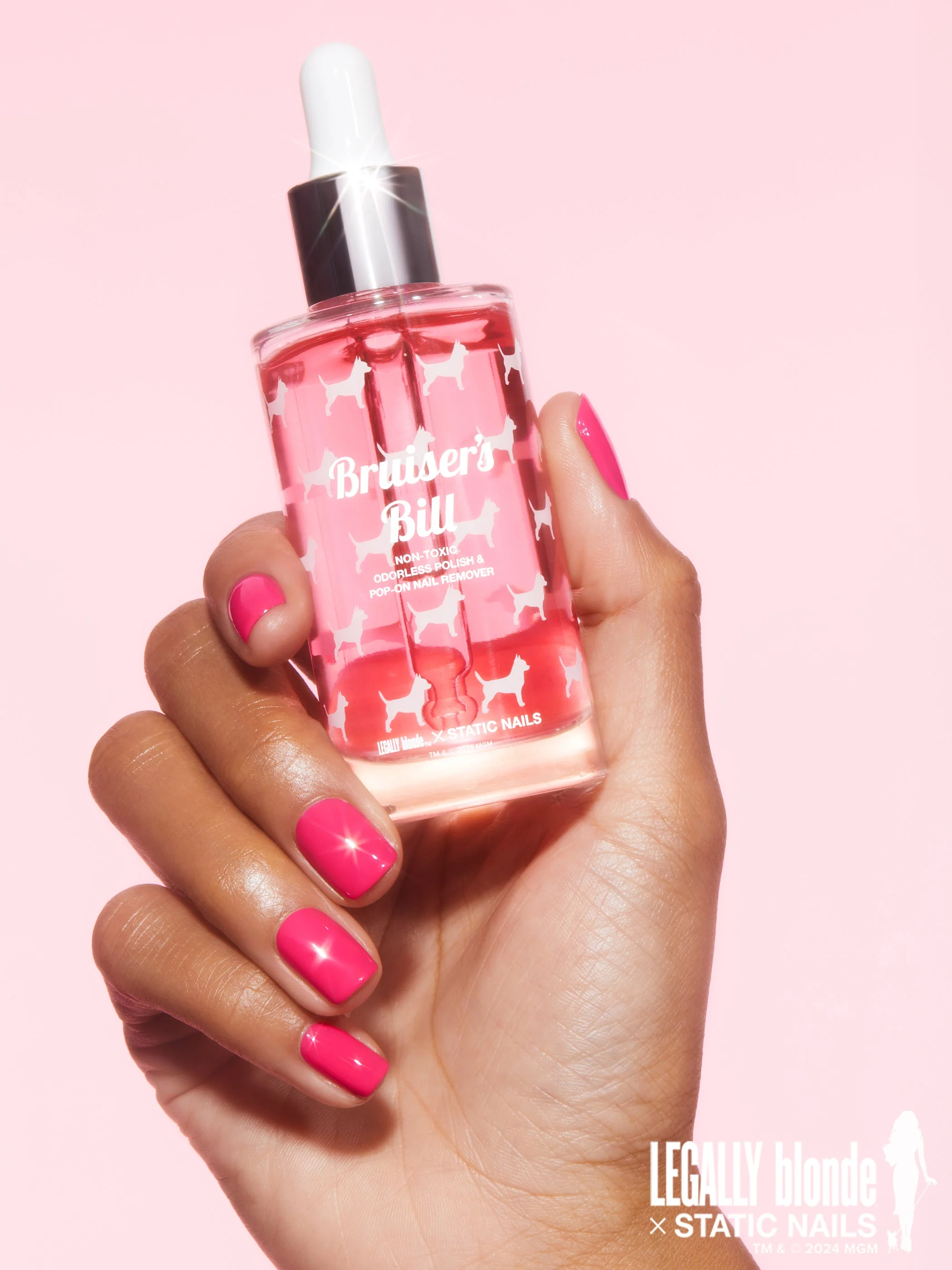 BRUISER'S BILL NON-TOXIC ODORLESS POLISH & POP-ON NAIL REMOVER - Image 3