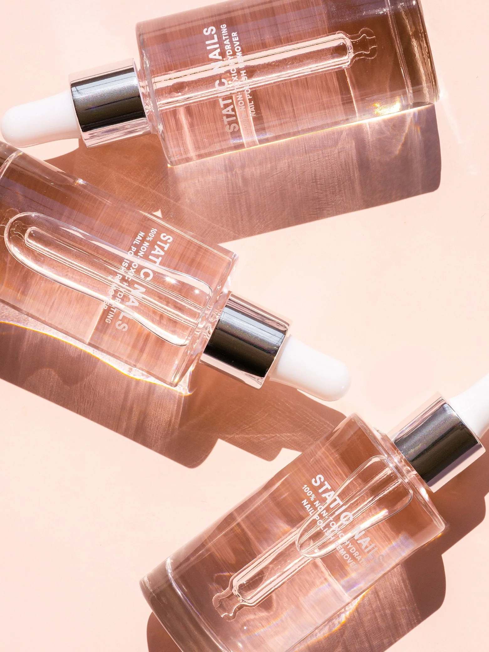 100% NON-TOXIC, ODORLESS POLISH & POP-ON REMOVER (CLEAR) - Image 3